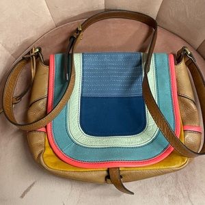 Of shoulder colored purses from fossil